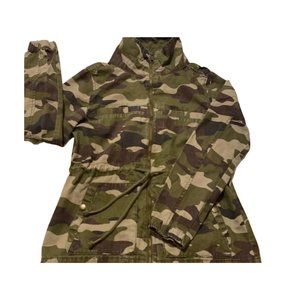 Old Navy Jacket Camouflage With Two Pockets & Draw String Waste Size XS TP